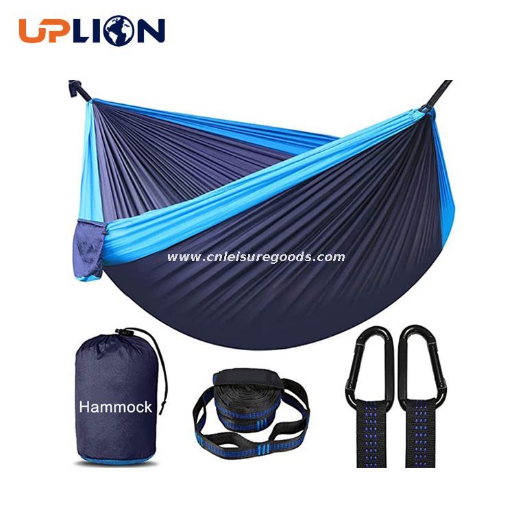 Uplion Camping Hammock Two Person Portable Double Hammocks Ultralight 210T Nylon Parachute Hammock
