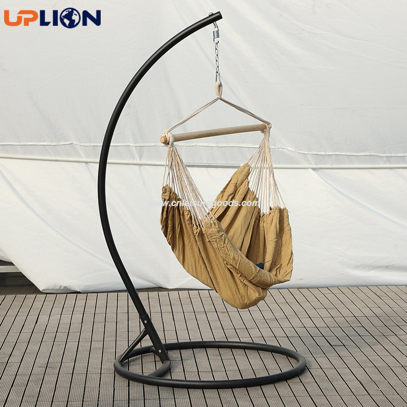 Uplion Hot Sale Metal Hammock Stand Outdoor Indoor Hammock Chair Stand