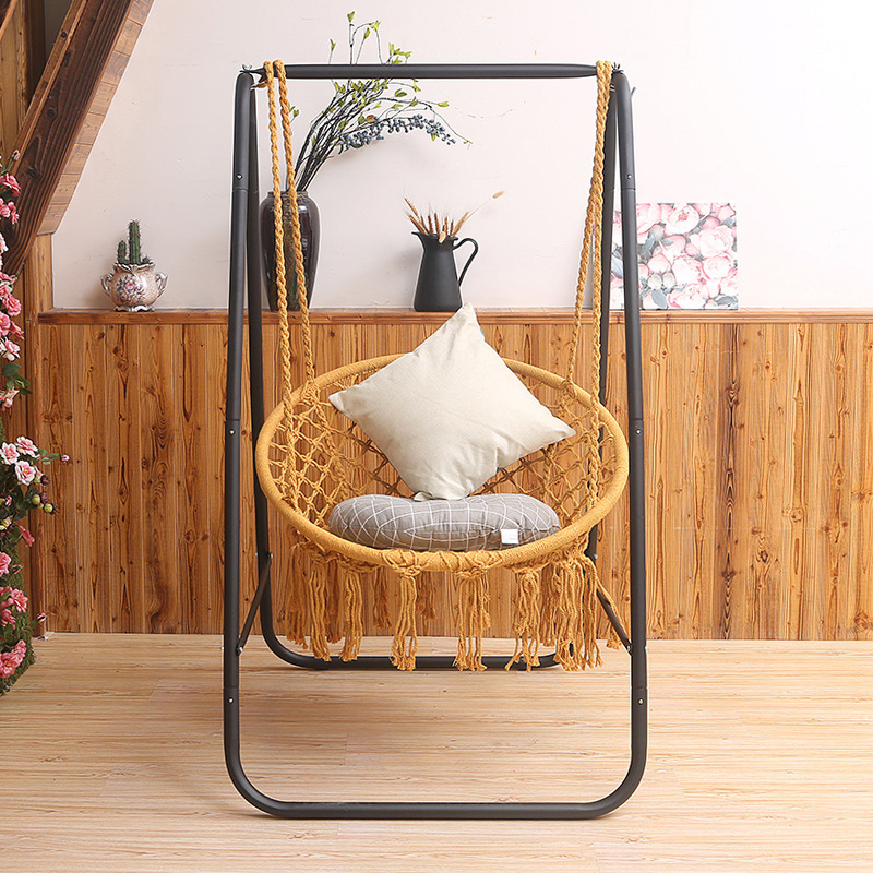 What are the main outdoor swing chairs?