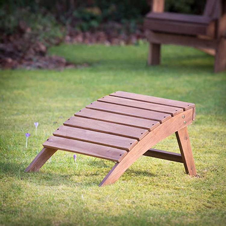 Uplion Outdoor Garden Furniture Eco-Friendly Plastic Adirondack Folding Footstool Adirondack Ottoman