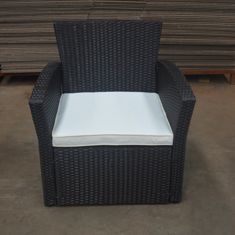 Uplion Juego de mesa y silla de rat&aacute;n moderno, conjunto de sof&aacute; de mimbre, muebles de mimbre tejidos a mano para patio