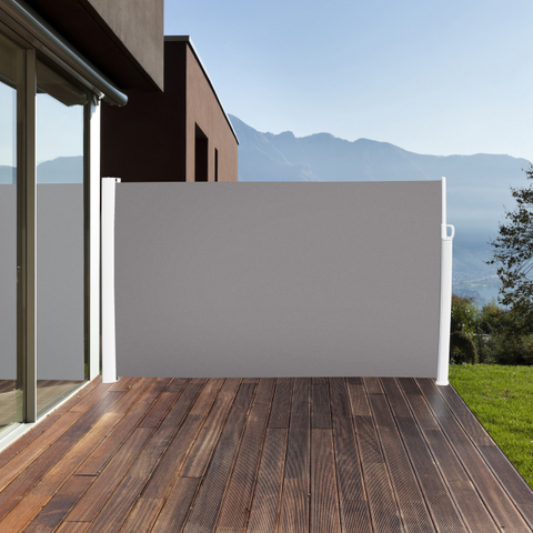 Uplion Sunshade Products 정원용 금속 프레임 사이드 어닝