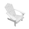 Factory Price Waterproof Folding Plastic Garden Patio Recycled Adirondack Chair Outdoor
