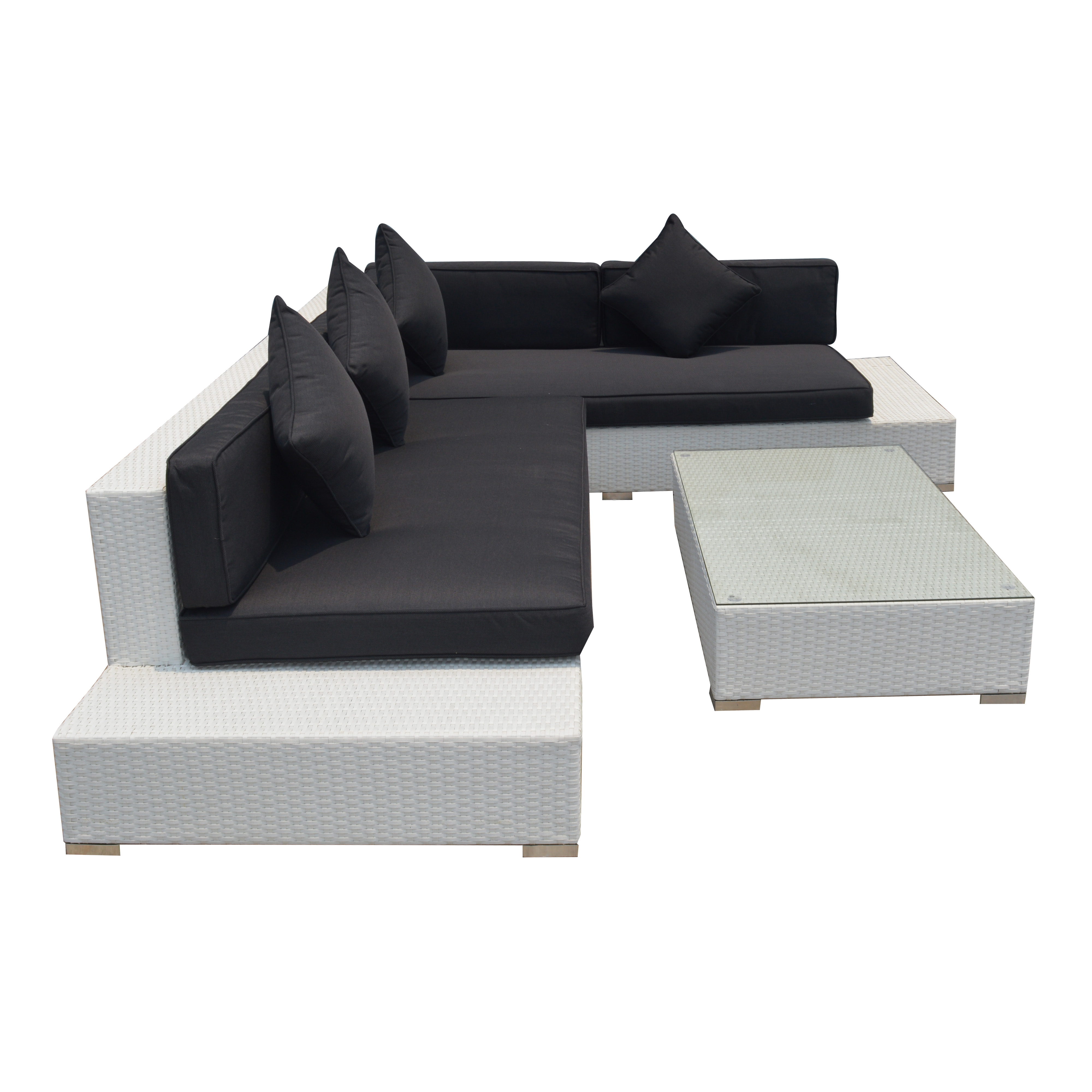 The use of rattan sofa