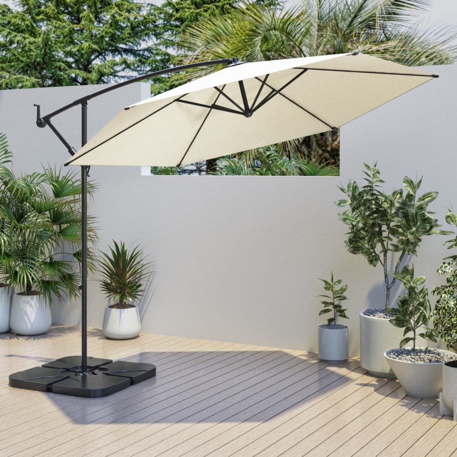 Prevent sunburn and suntan outdoor UV-resistant Patio Garden Umbrella Parasol