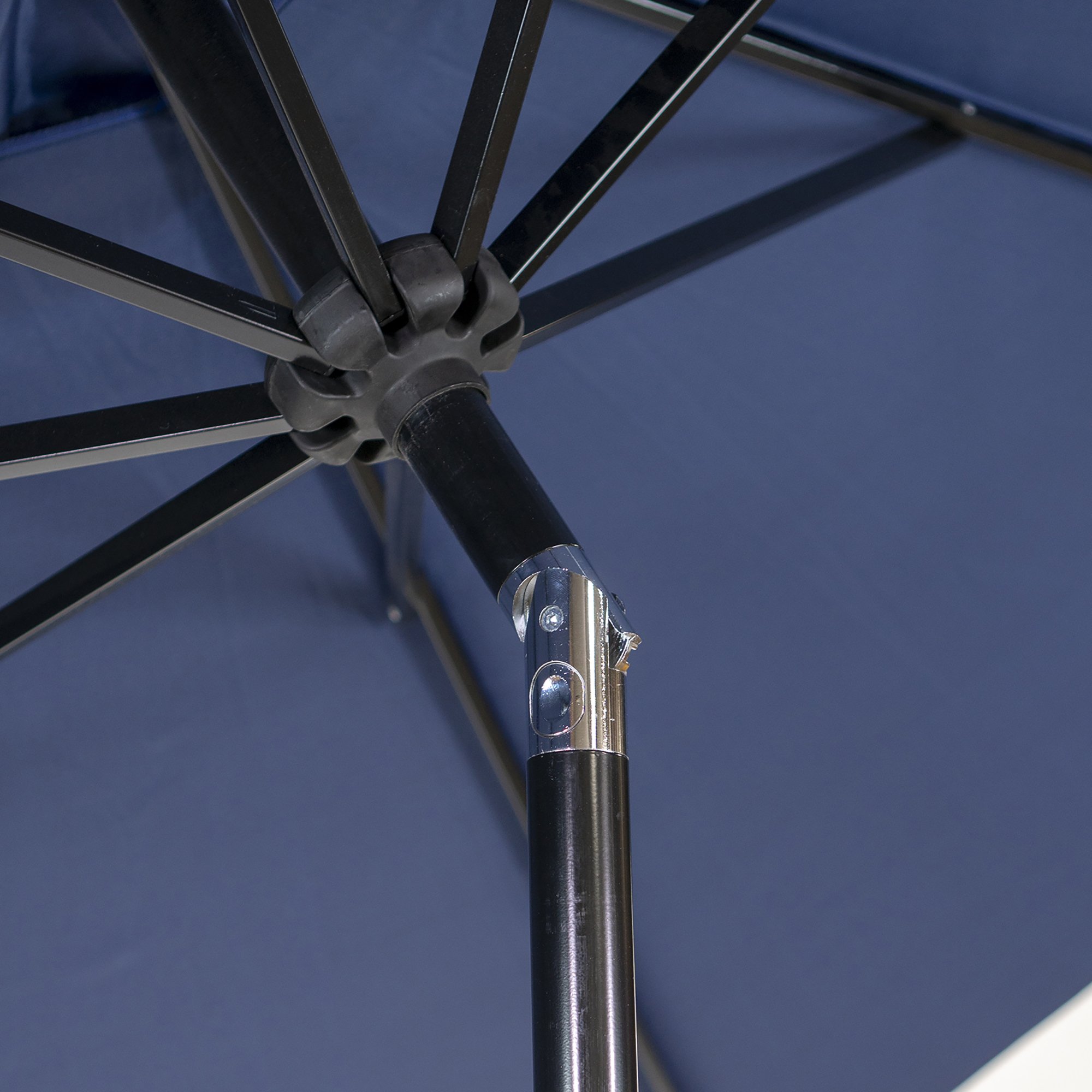 Uplion 10FT Waterproof Outdoor Garden Patio Umbrella With Tilt Sun Umbrella Parasols