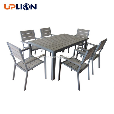 Uplion Garden Line Outdoor Furniture Plastic Wood