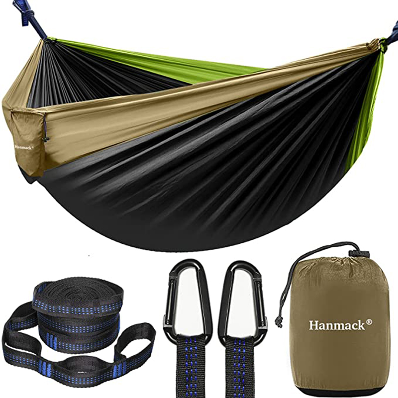 Uplion Camping Hammock for two person Portable Double Hammocks Ultralight 210T Nylon Parachute Hammock