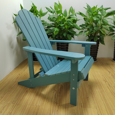 Uplion KD Modern Outdoor Garden Patio Balcony Chair Plastic Wood Adirondack Chair