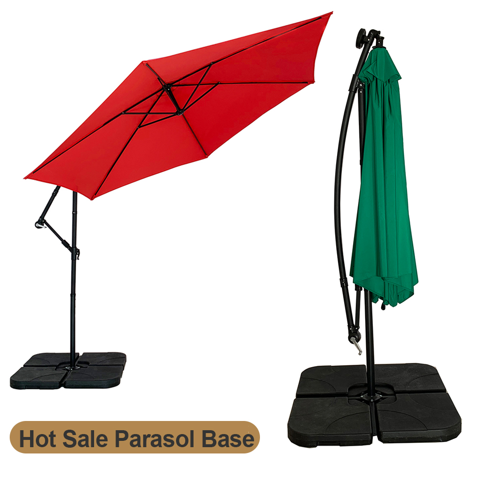 Suitable for decks, patio cantilever offset umbrella base