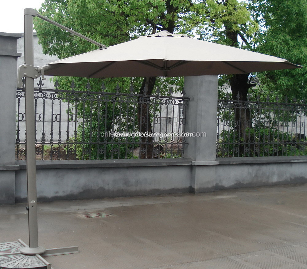 Advertising Windproof High Quality Aluminum Outdoor Cafe Umbrella Patio Restaurant Parasol Sun Shade Garden Umbrellas