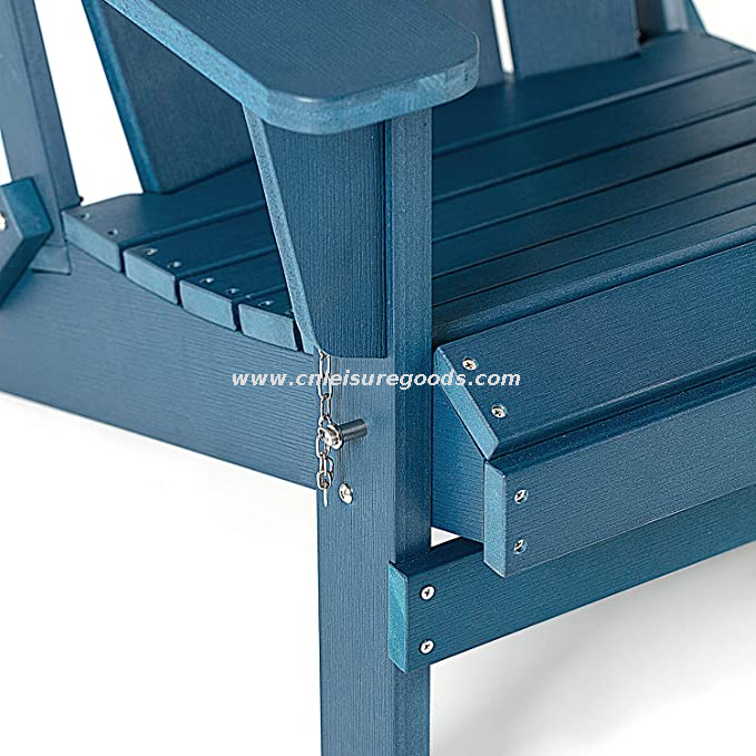 Uplion Wholesale Plastic Wood Waterproof Outdoor Garden Beach Classic Folding Patio Adirondack Chairs