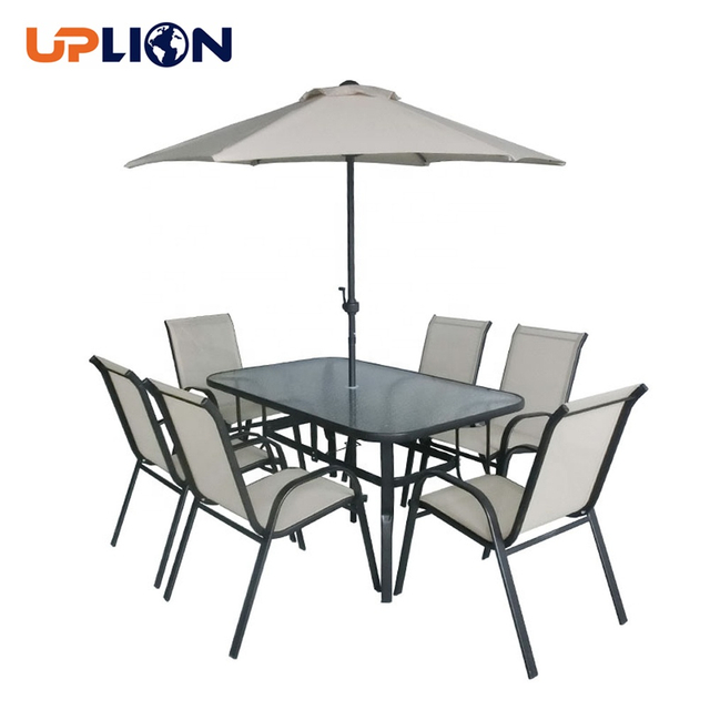 Uplion 8pcs Set outdoor furniture garden set