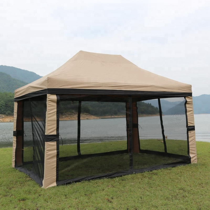 Uplion Durable 3x4.5m outdoor garden patio yard steel gazebos canopy for sale large outdoor gazebo