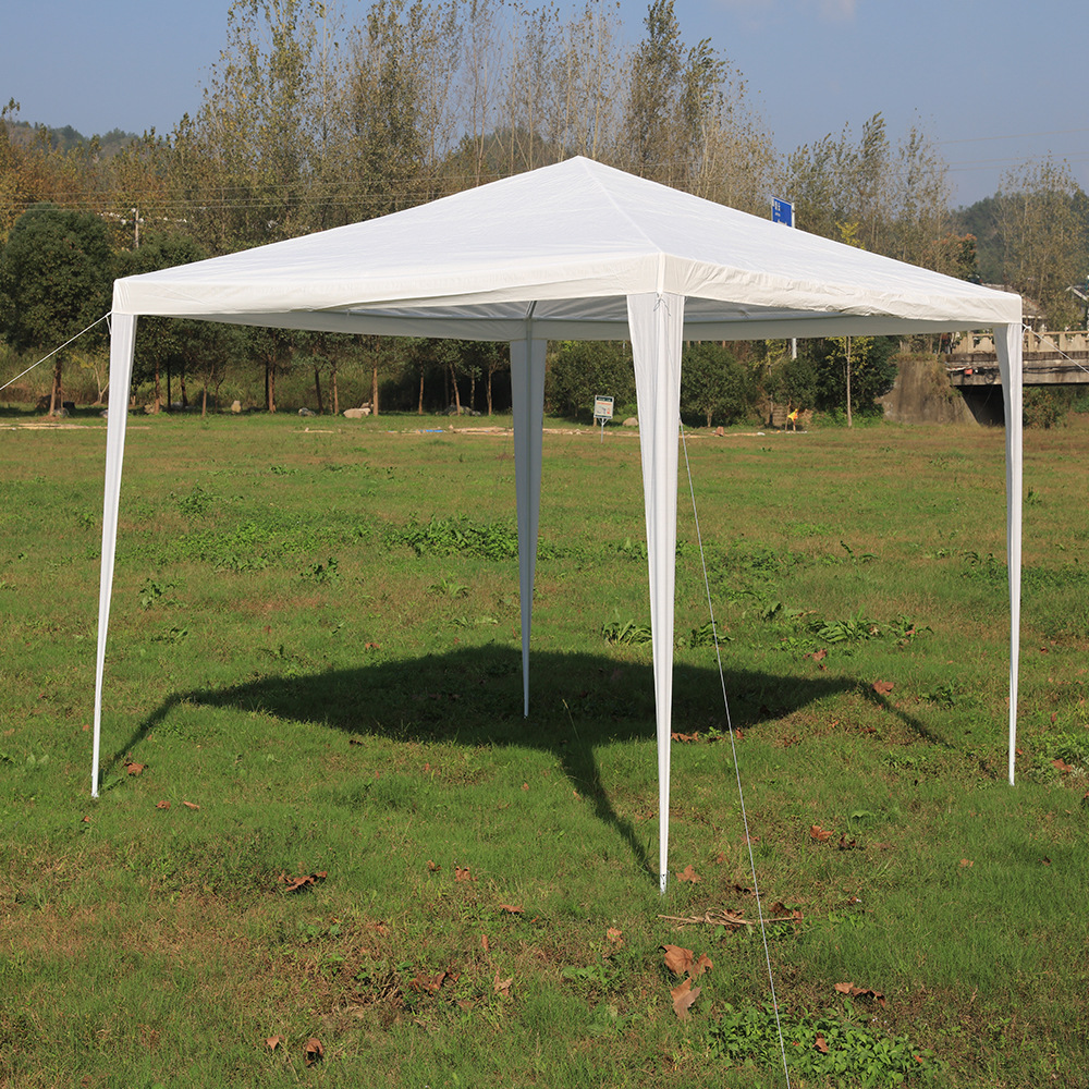 Uplion Cheap assemble outdoor PE gazebo 3x3 garden folding trade canopy tent commercial tent