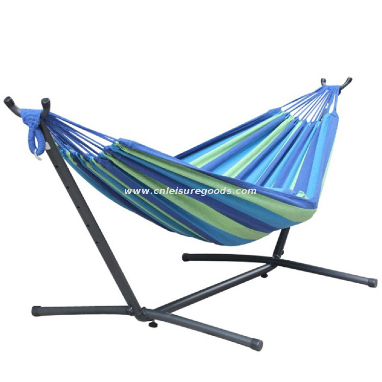 Uplion Double Heavy-Duty Hammock Stand Portable with Carrying Case Metal Hammock Stand