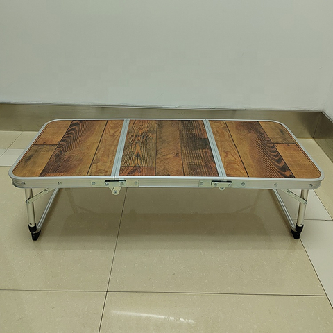 Uplion in hoogte verstelbare poten in hoogte draagbare picknickcamping Lichtgewicht aluminium klaptafel