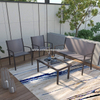 Uplion Garden Furniture High Quality Patio Garden Furniture Restaurant Tea Table And Chair Set
