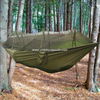 Uplion Portable Nylon Camping Hammock Lightweight Hanging Swing Outdoor Hammocks With Mosquito Net
