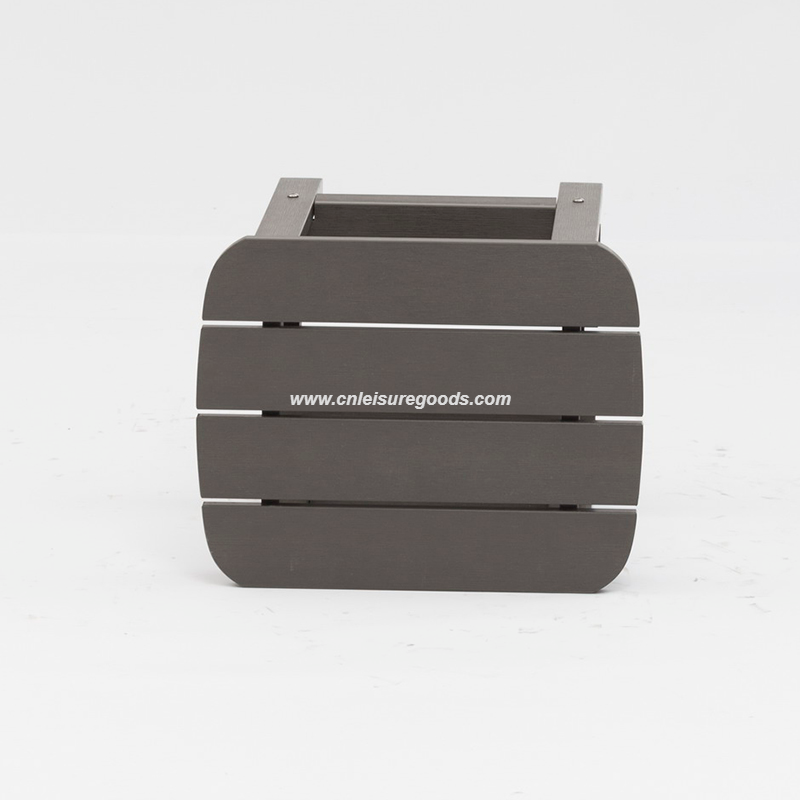 Uplion moderno sgabello da bagno giardino patio tavolino da t&egrave; tavolino in plastica legno piccolo tavolo angolare moderno