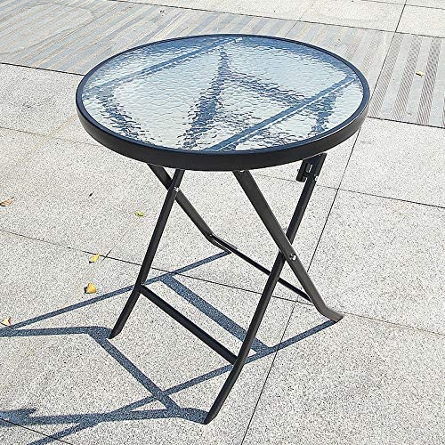 What are the characteristics of outdoor patio garden tempered glass table