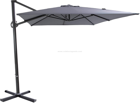 Parasol de jardin en porte-&agrave;-faux Uplion