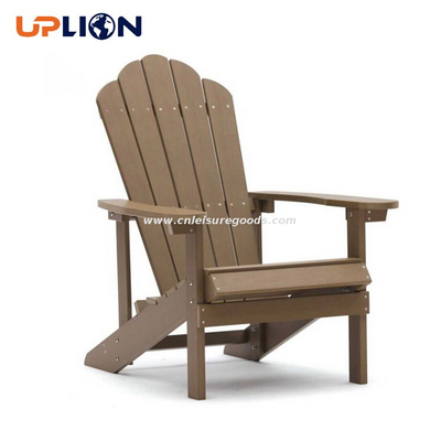 Uplion Kd Fade-Resistant Single Lounge Chair All-Weather Chair For Fire Pit Side & Garden Adirondack Chair