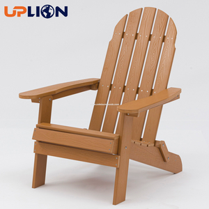 Uplion プラスチック木製アディロンダック椅子防水パティオガーデンチェア折りたたみ式アディロンダックチェア