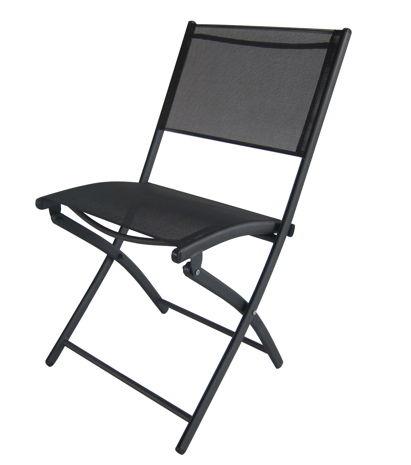 Uplion Garden Furniture Uplion Outdoor steel and fabric sling Garden folding chair