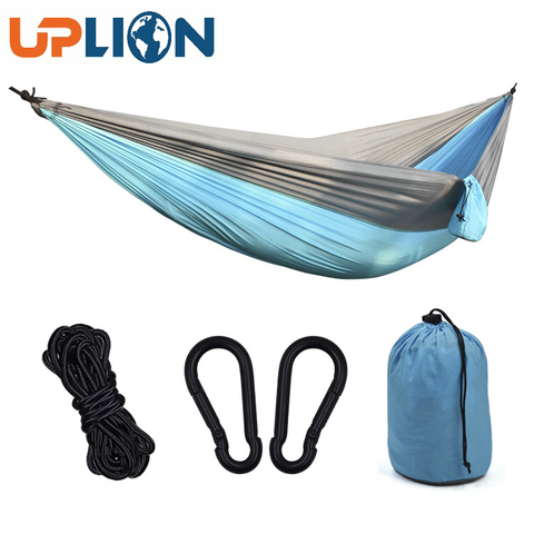 Uplion Camping Garden Hammocks for Backpacking Travel Ultralight Portable Multifunctional Lightweight Outdoor Hammocks