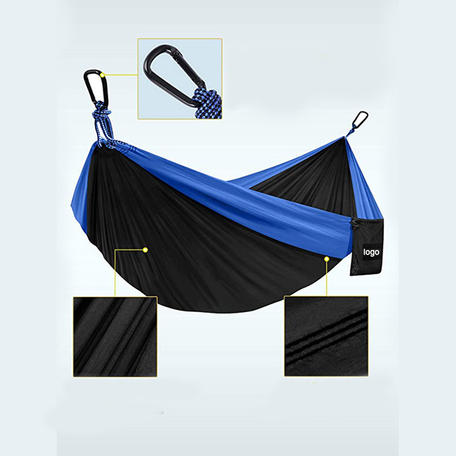 Uplion Nylon tragbare Outdoor-Fallschirm-H&auml;ngematte, leichte Camping-Nylon-Zelt-H&auml;ngematte
