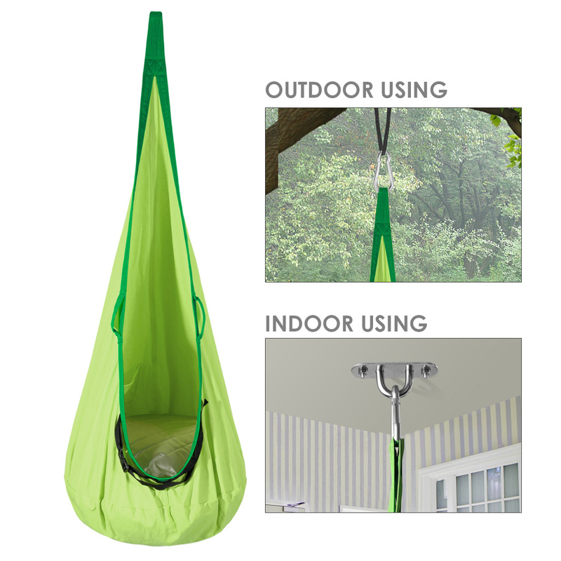 Uplion Wholesale Child Swing Chair Kids Hanging Seat Hammock for Indoor and Outdoor Use