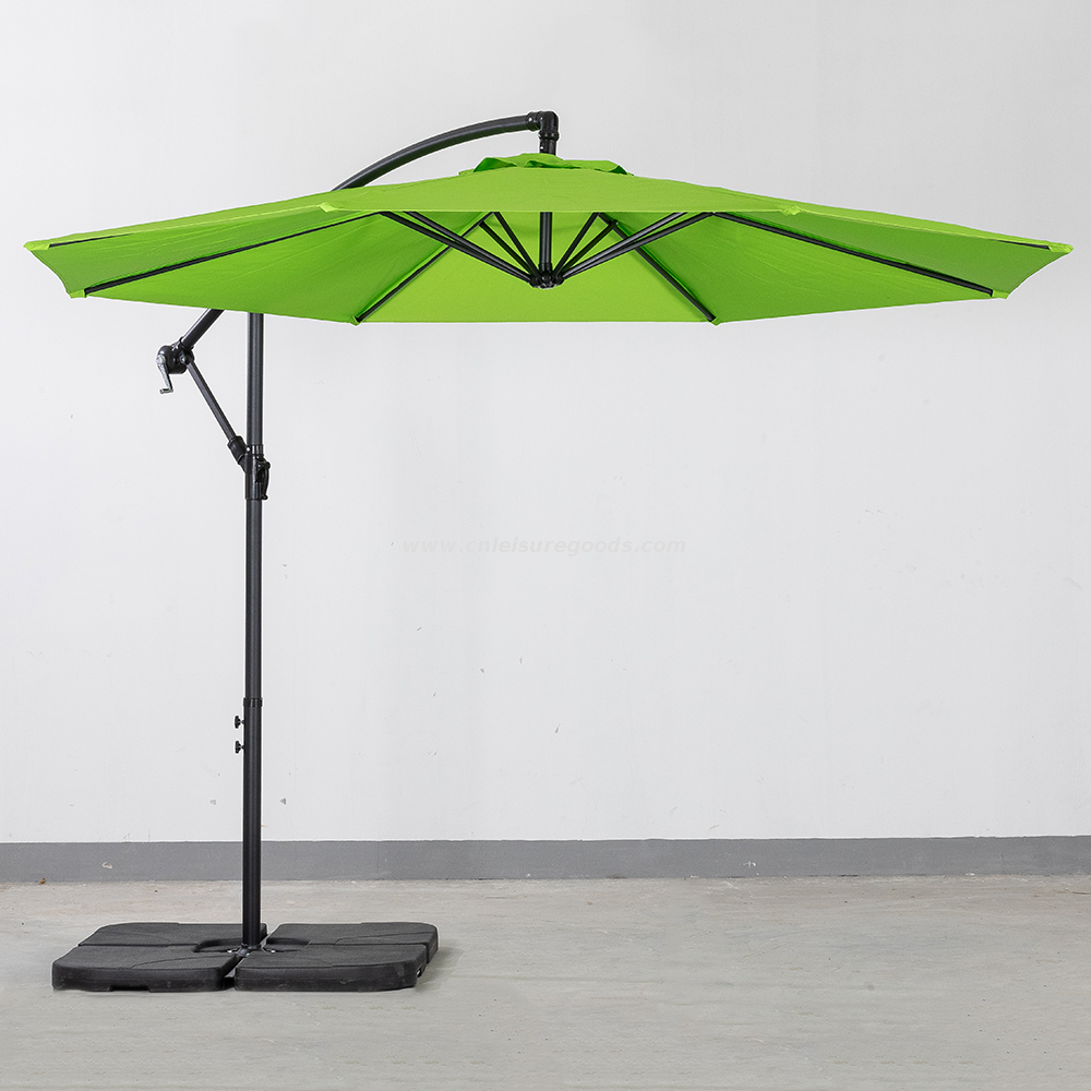 Uplion Garden Furniture Patio Umbrella Outdoor Market Parasol Sunshade Banana Hanging Umbrella