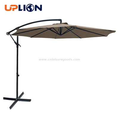 Uplion Outdoor Parasol Patio Umbrellas Side Hanging Banana Umbrella