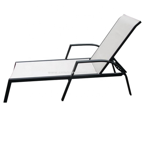 Uplion Buitentuin Zwembad Aluminium Metaal Strandstoelen Zonnebed Chaise Lounger