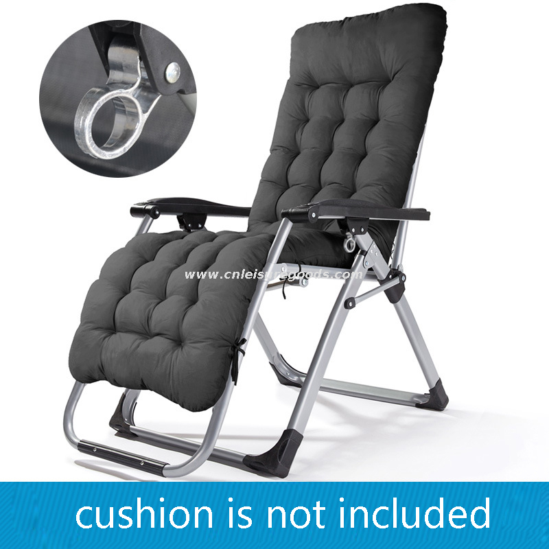 Uplion Soft Folding Outdoor Beach Lounge Chairs Zero Gravity Chairs Verstellbarer Liegestuhl mit Kissen