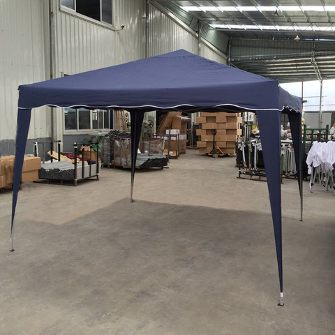 Carpa emergente de acero al aire libre con dosel para jard&iacute;n de calidad Uplion, cenador plegable publicitario con marco de acero