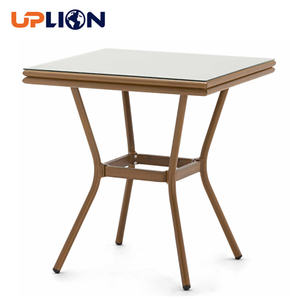 Uplion Promotion Bistro Coffee Table Outdoor Patio Aluminum Tables